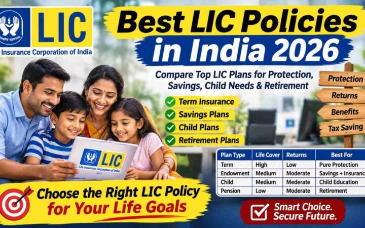 Best LIC Policies in India 2026: Compare Top LIC Plans