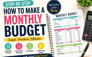How to Make a Monthly Budget: 7 Simple Steps + Real Budget Example