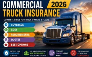 Commercial Truck Insurance 2026: Cost, Requirements, Coverage & Quotes