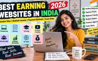 Best Earning Websites in India 2026: Genuine Sites, Realistic Income, Payment Methods & Scam Risks